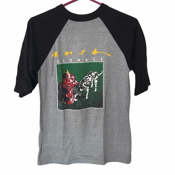 RUSH New World 82/83 Tour Authentic T-Shirt NWOT M